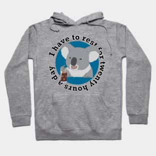 Rest Koala Hoodie